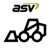 skid steer attachments for asv