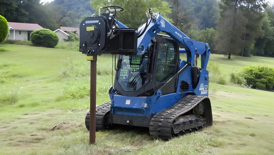 How to Use a Post Driver Attachment for Skid Steer