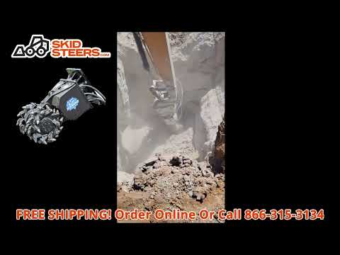 rock & concrete grinder - excavator | blue diamond