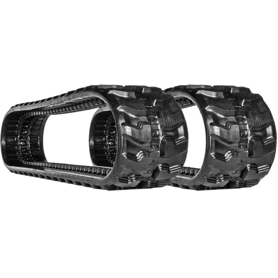 hitachi zx29u set of 2 12" camso heavy duty mx tread rubber tracks (300x52.5nx80)