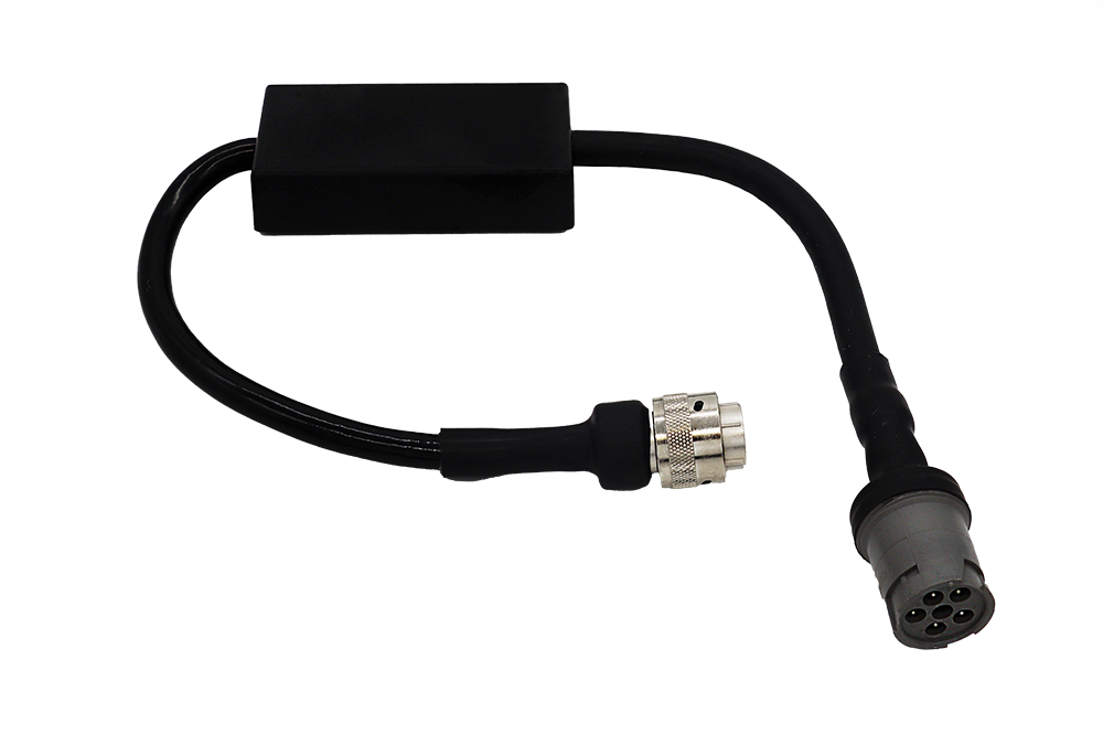 wire harness machine side bobcat 7-pin for swing arm brush cutter and severe duty series 2 angle broom