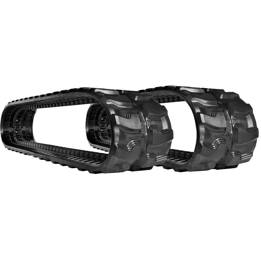 hitachi zx50u set of 2 16" camso heavy duty mx tread rubber tracks (400x72.5wx72)