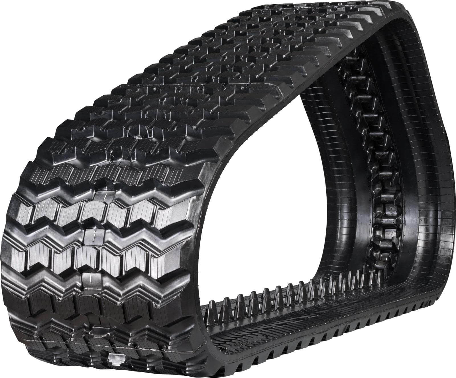 bobcat t180 set of 2 16" camso heavy duty sawtooth tread rubber tracks (400x86bx49)