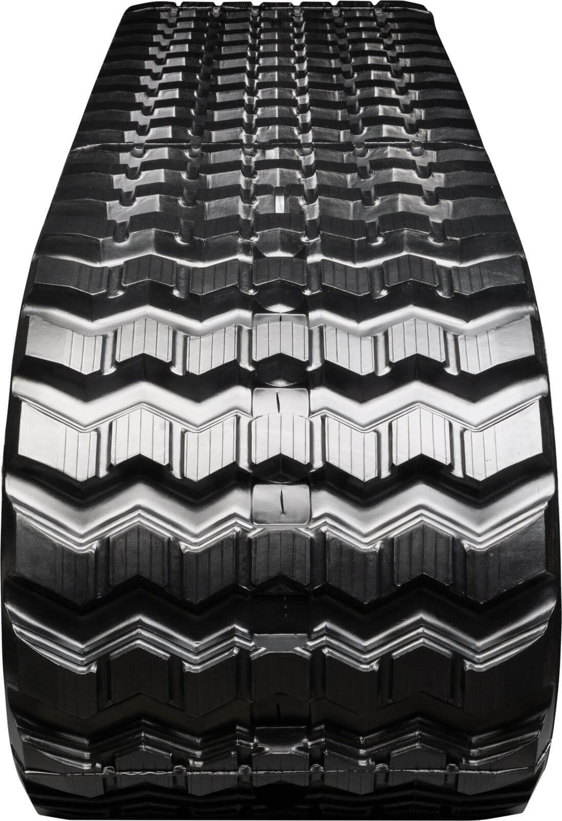 kubota svl75-3 set of 2 16" camso heavy duty sawtooth tread rubber tracks (400x86bx52)