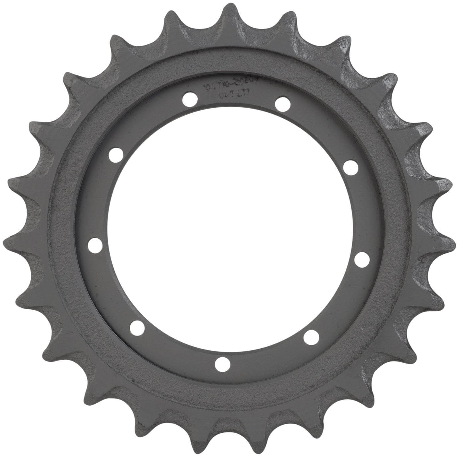 takeuchi tb035 track sprocket 23 teeth - 9 bolt hole