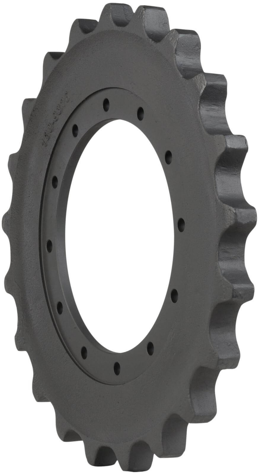 case cx80 track sprocket 21 teeth - 12 bolt hole