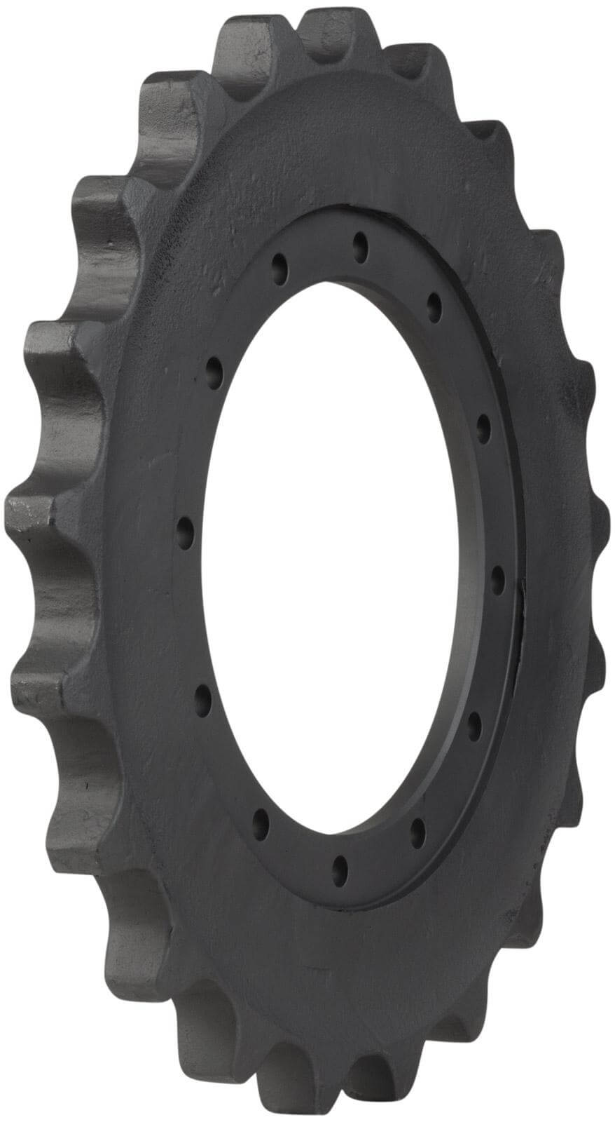 case cx80 track sprocket 21 teeth - 12 bolt hole