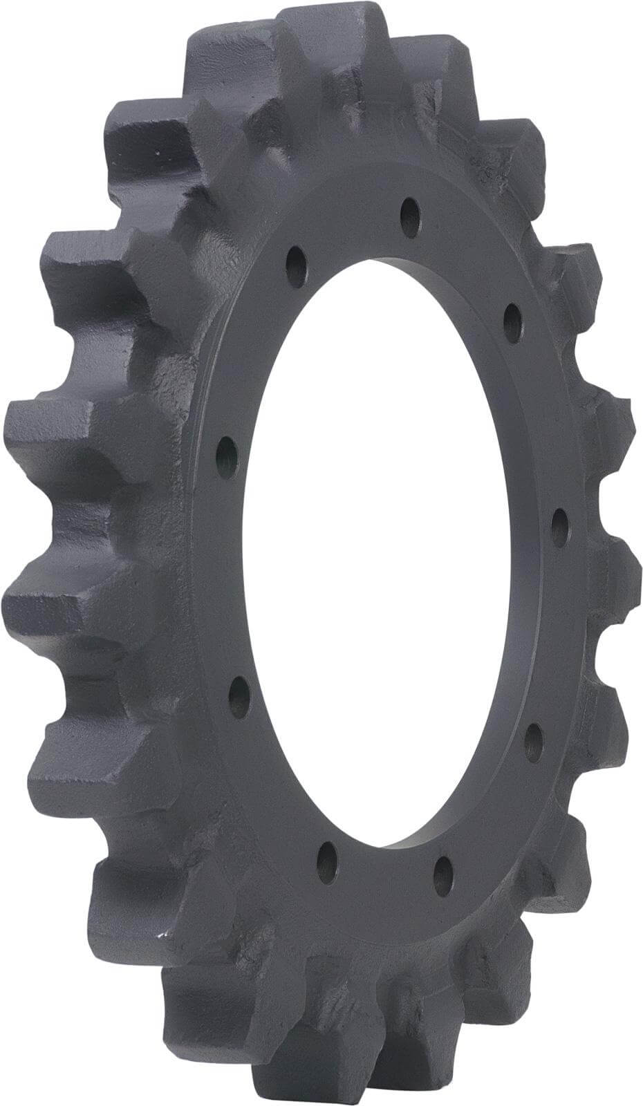 cat 304ccr track sprocket 19 teeth - 9 bolt hole