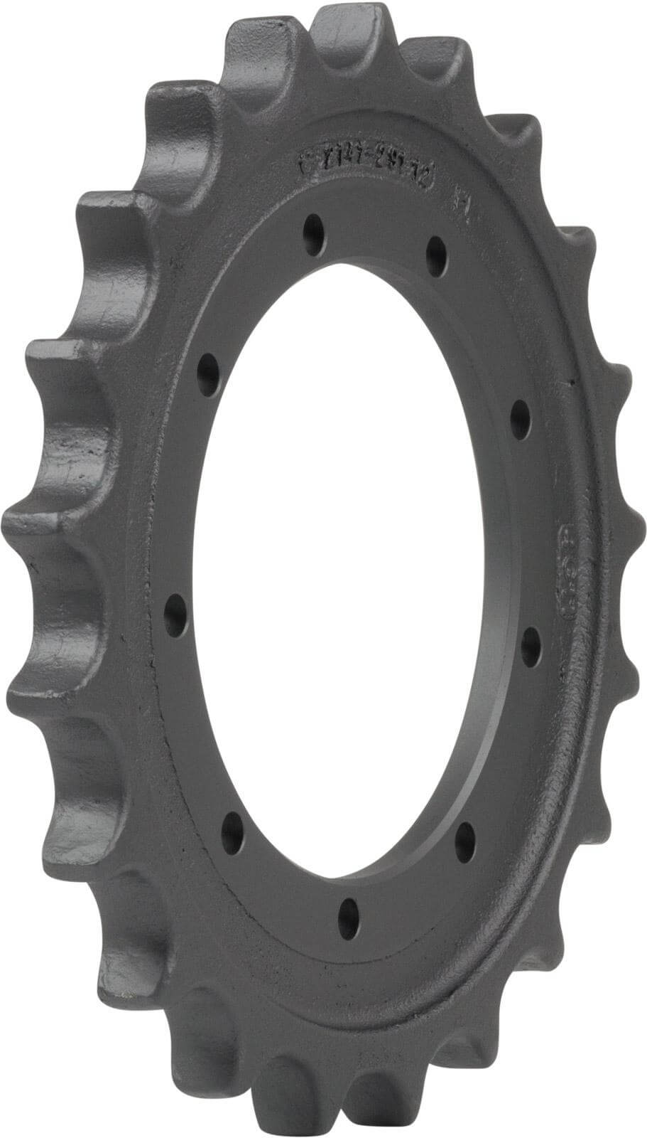 yanmar vio35-6 track sprocket 21 teeth - 9 bolt hole