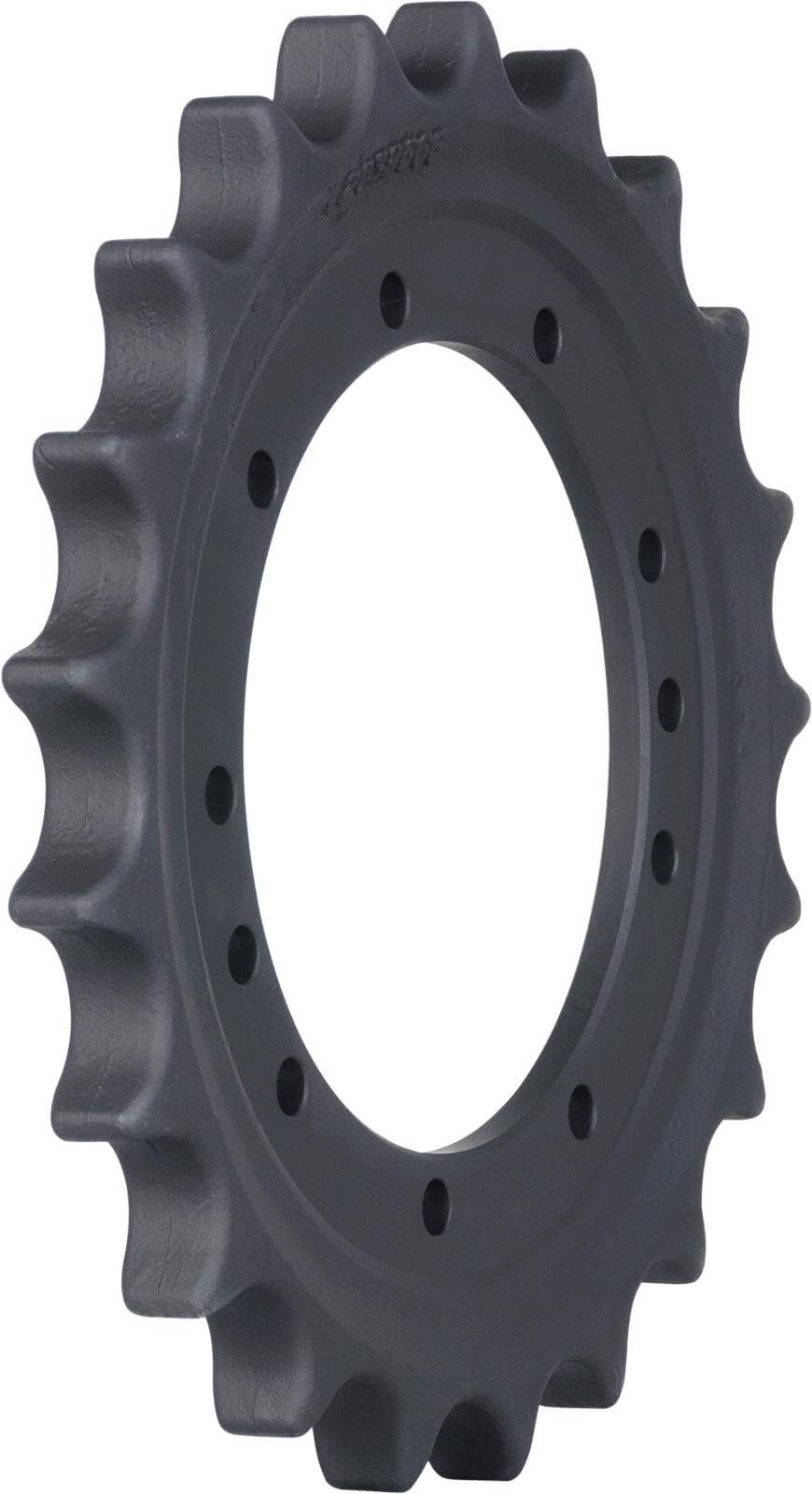 kubota kx030-3 track sprocket 21 teeth - 11 bolt hole