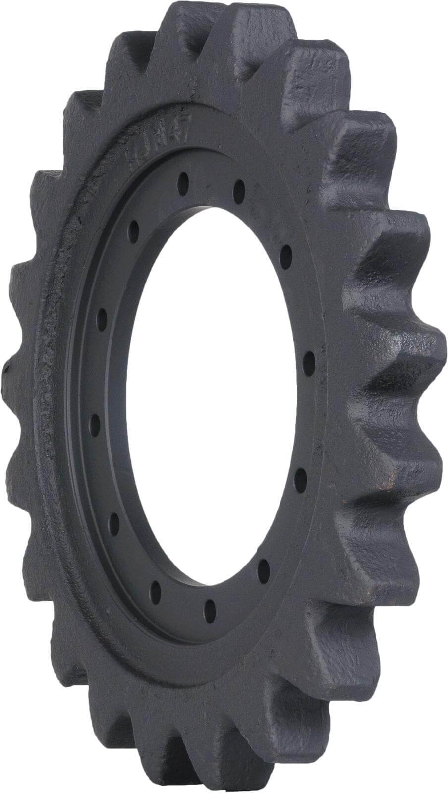 new holland e80 track sprocket 21 teeth - 12 bolt hole (rubber or steel tracks)