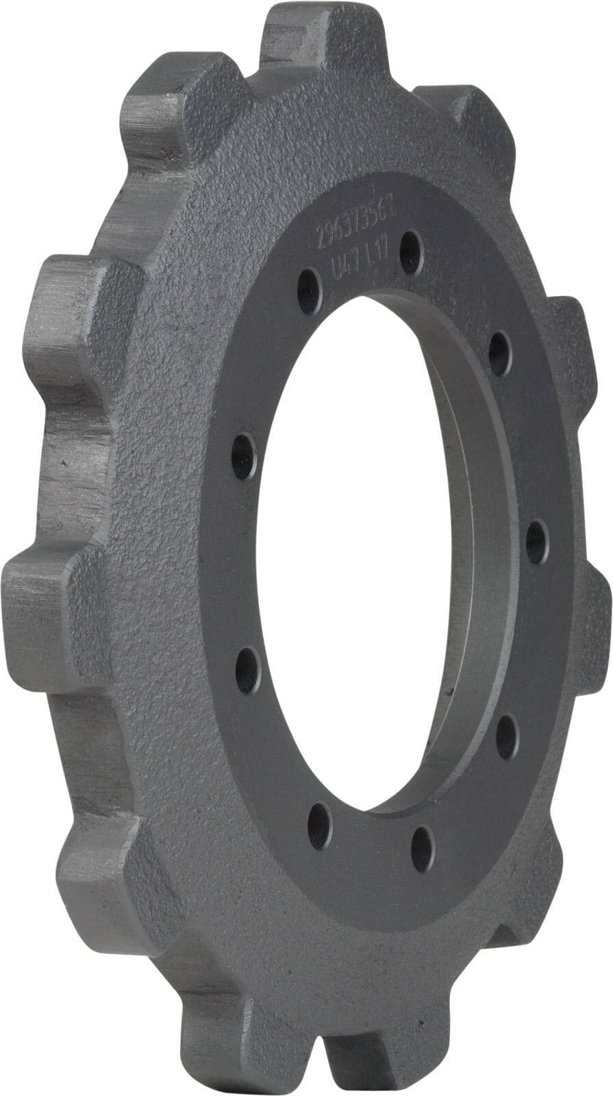 vermeer s925tx track sprocket 11 teeth - 9 bolt hole