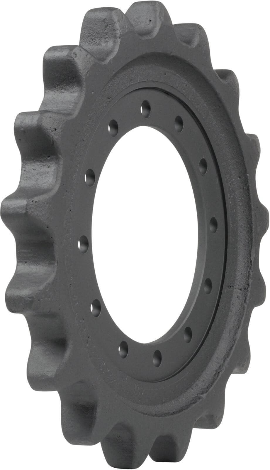 cat 279c track sprocket 17 teeth - 12 bolt hole