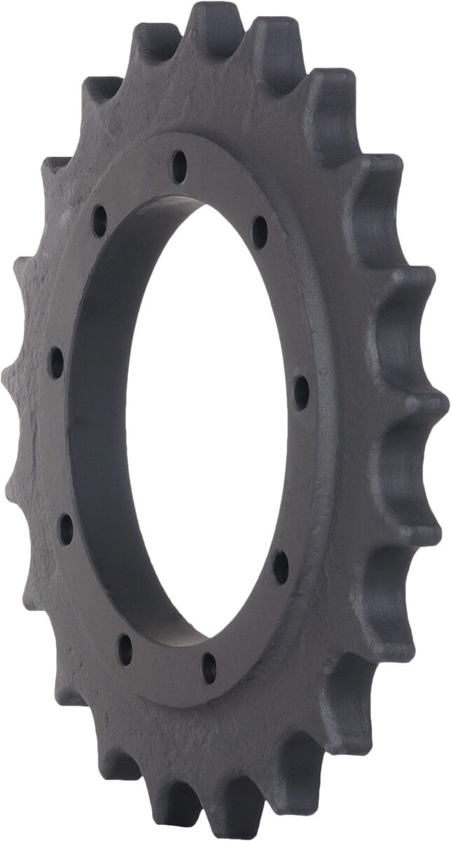 bobcat x325 track sprocket 21 teeth - 9 bolt hole