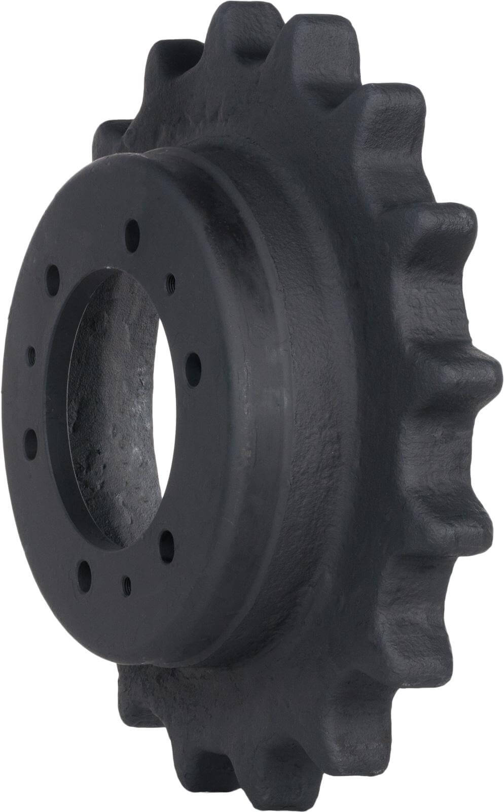 bobcat t200 track sprocket 17 teeth - 6 bolt hole (3" drive motor)