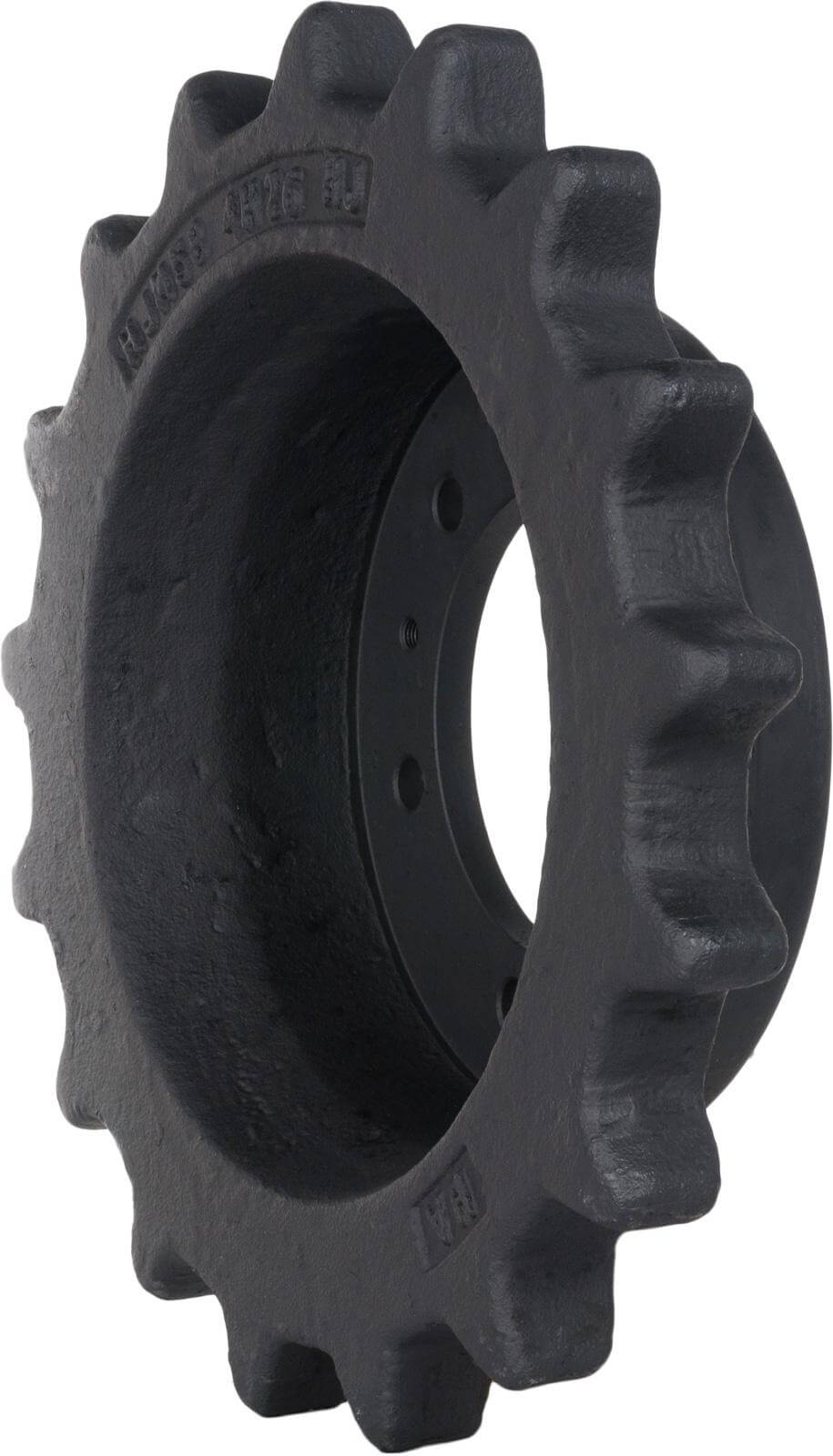 bobcat t200 track sprocket 17 teeth - 6 bolt hole (3" drive motor)