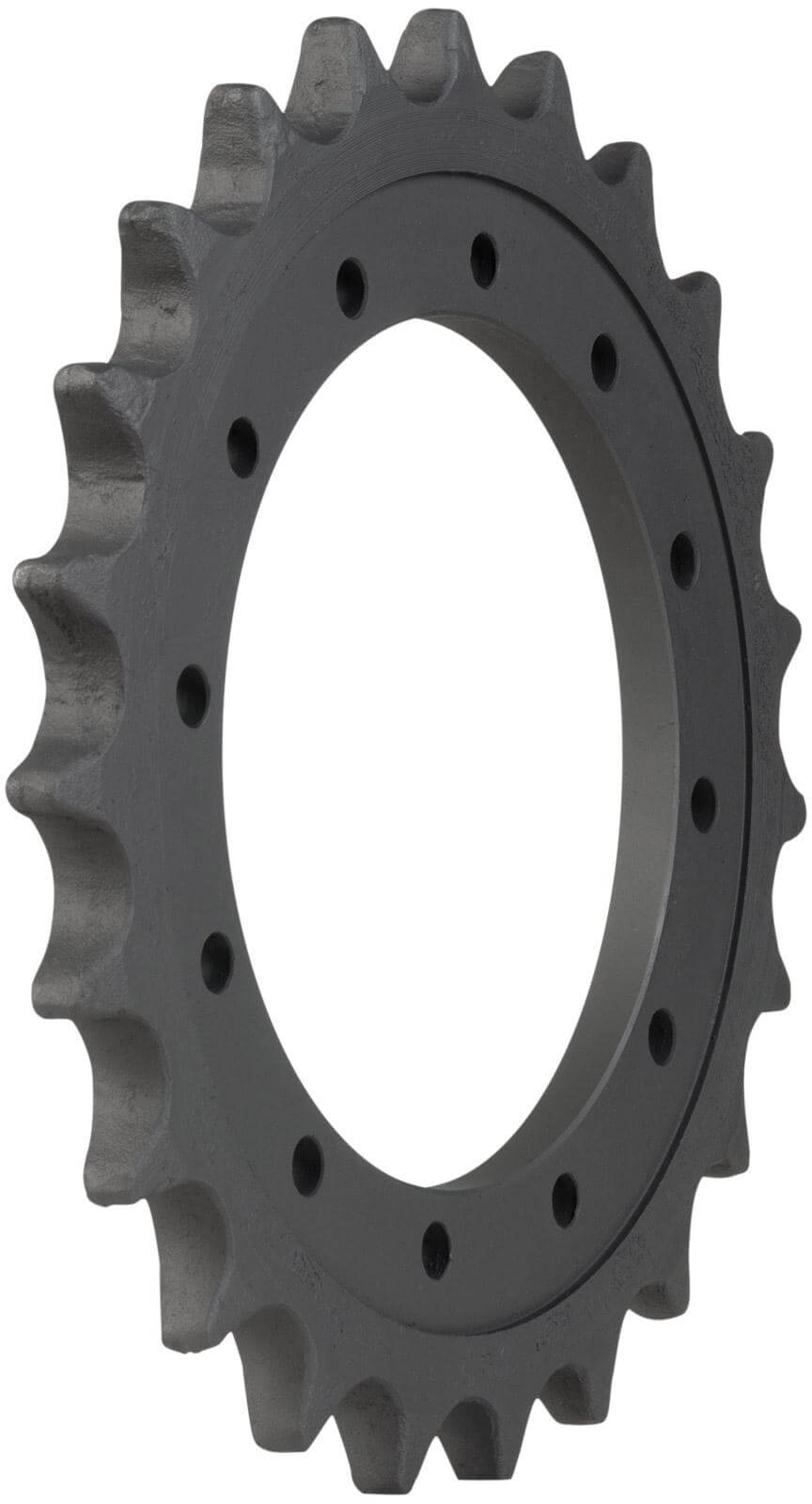 bobcat 334 track sprocket 21 teeth 12 bolt hole