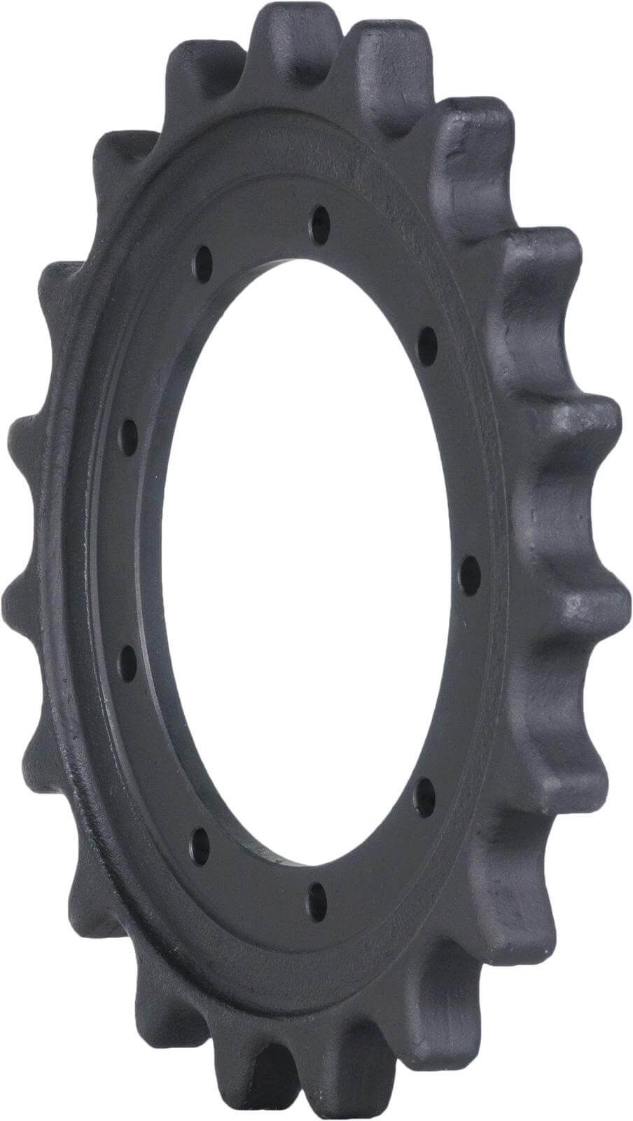 bobcat 320l track sprocket 21 teeth 9 bolt hole