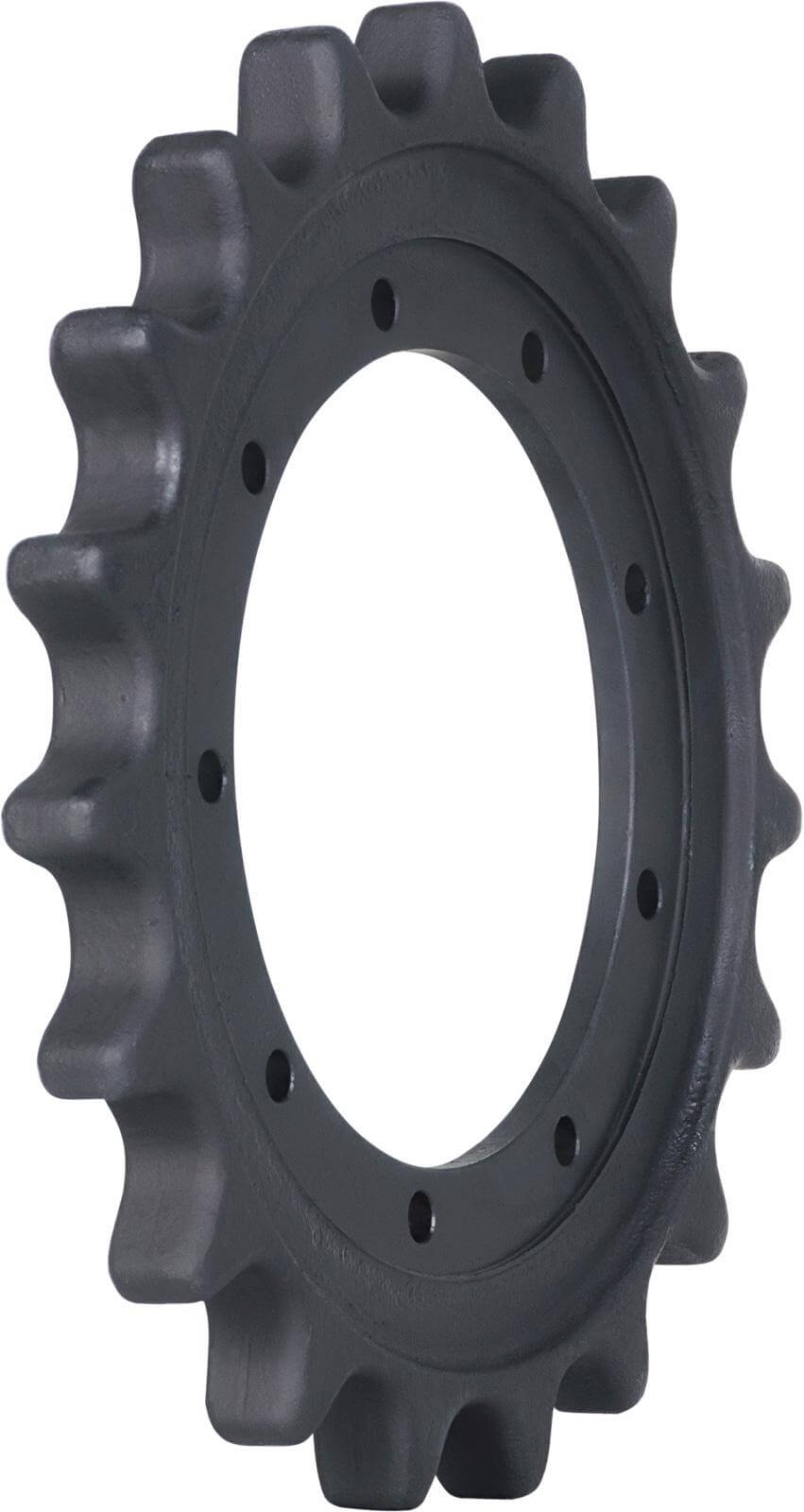 bobcat 322d track sprocket 21 teeth 9 bolt hole