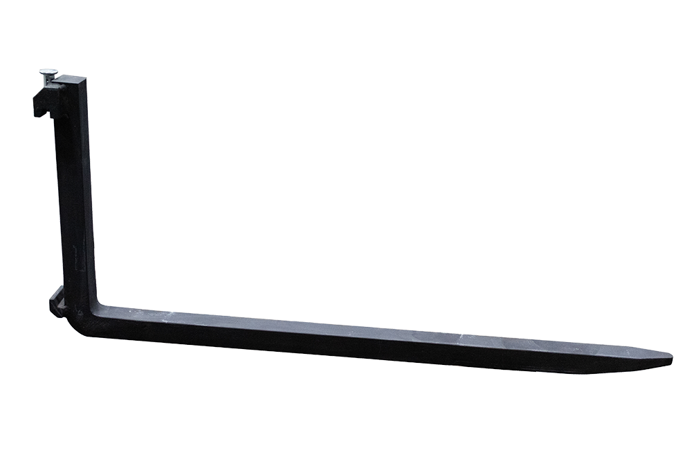 pallet fork tine only 2" x 2" x 48" std class 2 (brick/block tine)