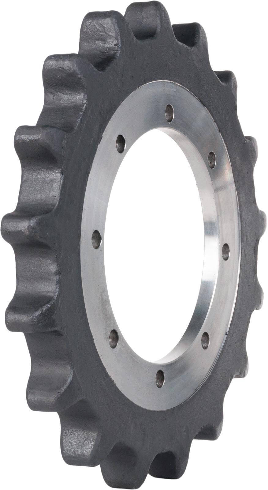 gehl rt210-2 track sprocket 17 teeth 8 bolt hole