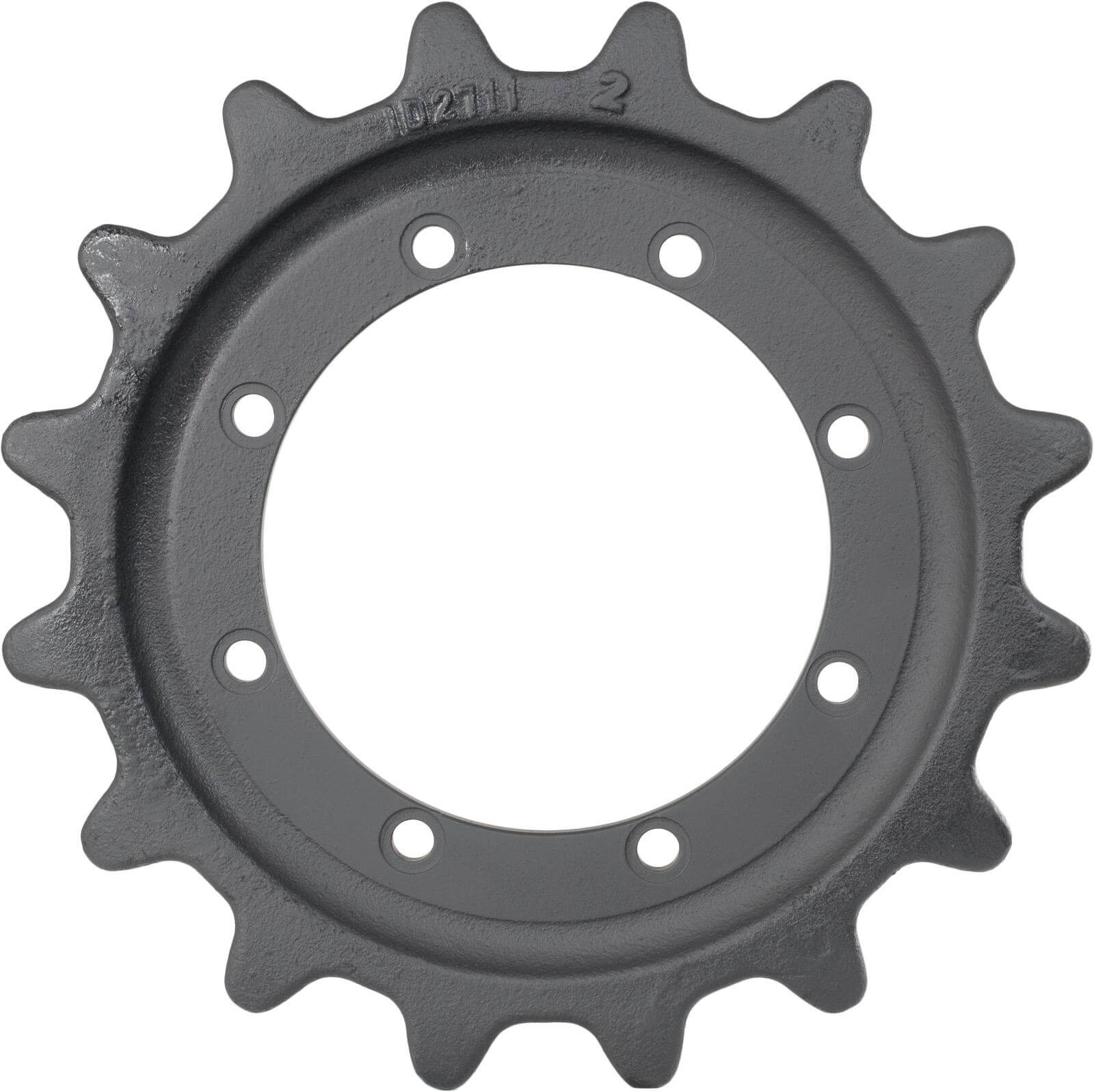 gehl rt175 track sprocket 16 teeth 8 bolt hole