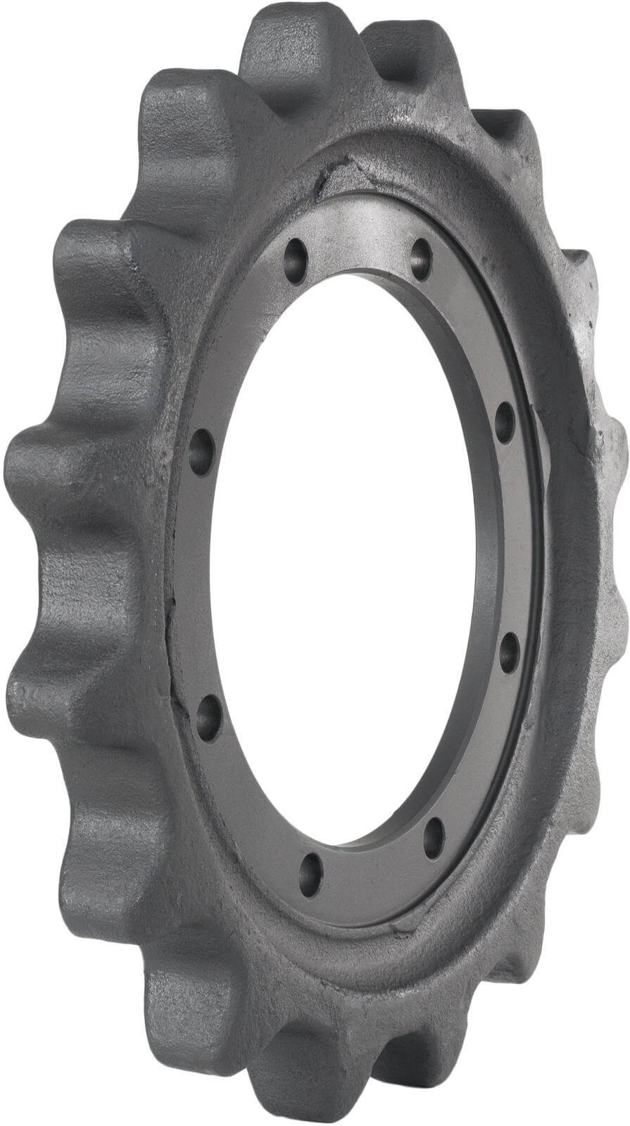 gehl rt210 track sprocket 16 teeth 8 bolt hole