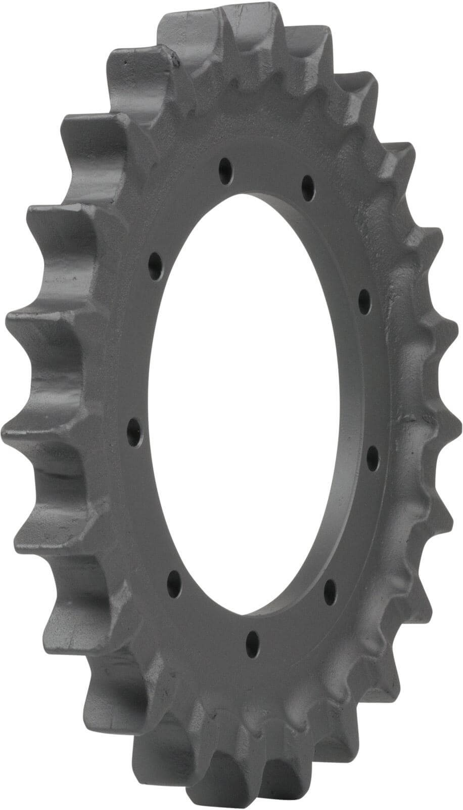 kubota kx121-2 track sprocket 23 teeth 9 bolt hole