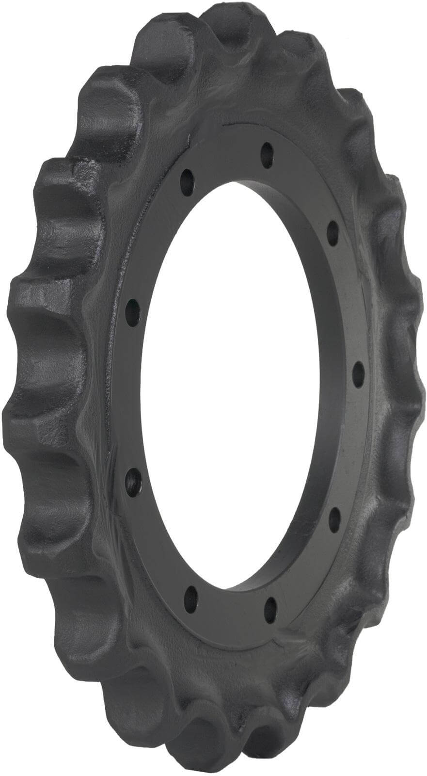 kubota kx057-4 track sprocket 21 teeth 9 bolt hole