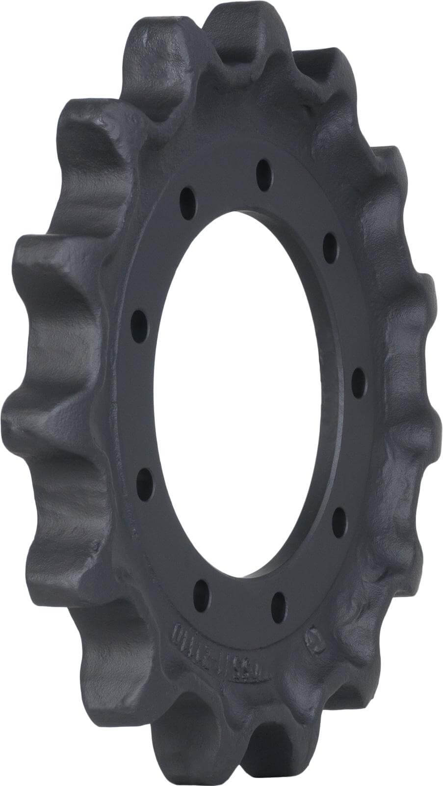 kubota svl75-2w track sprocket 15 teeth 9 bolt hole