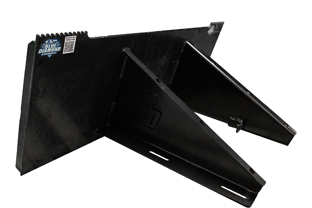 push broom mount-universal skid steer (req's one 216026-kit, hd model req's pn 116027)