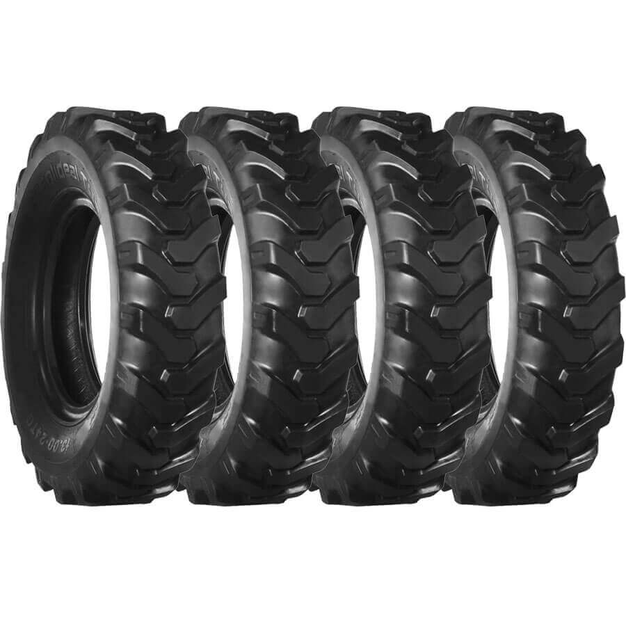 cat th-580 set of 4 14.00x24 camso 12-ply trailer special st telehandler standard duty tires