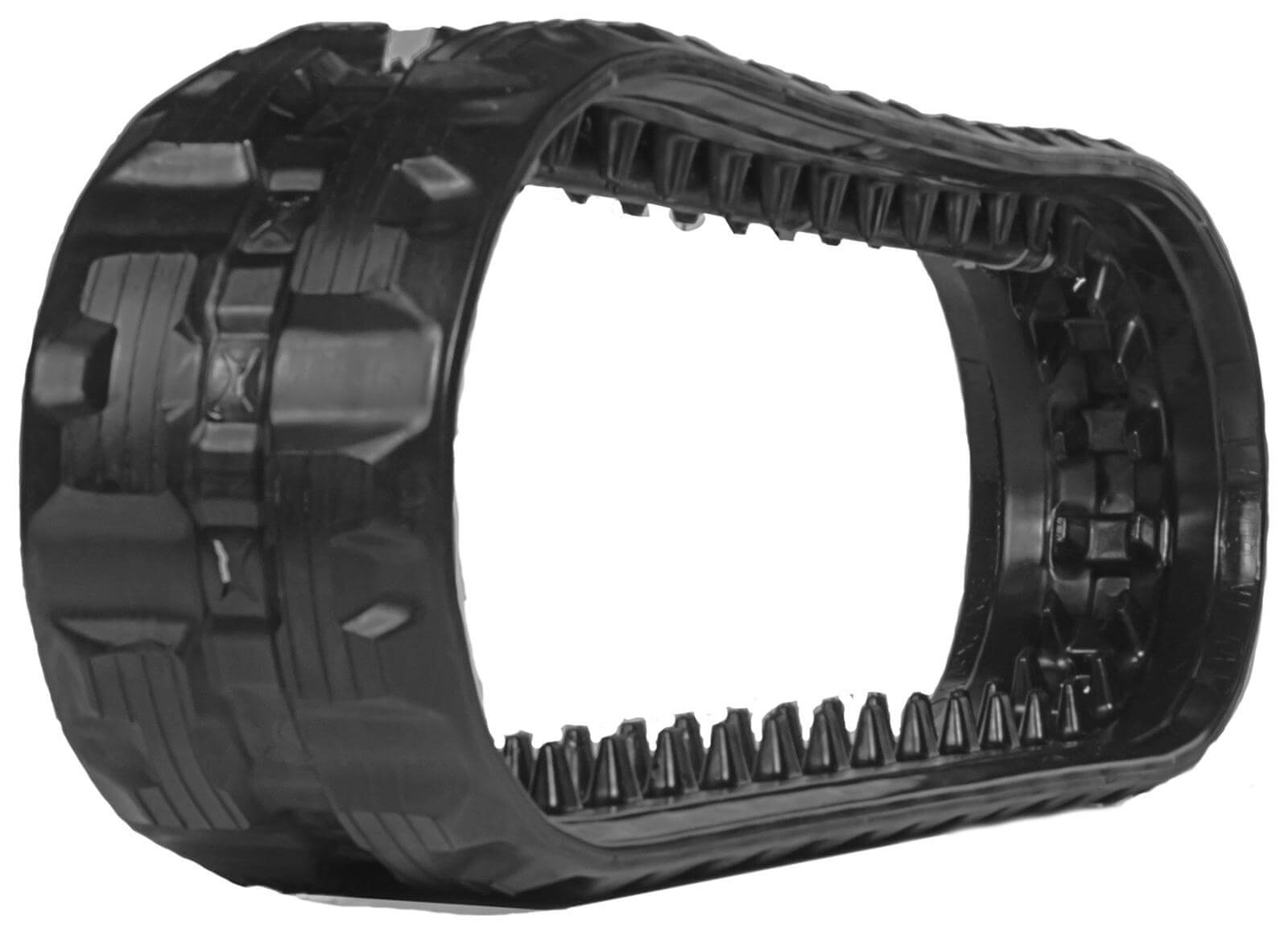 kubota k008-3g set of 2 7" standard duty c tread rubber tracks (180x72cx37)