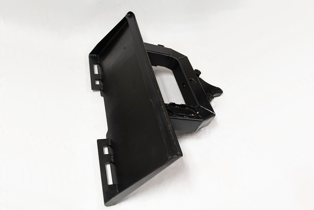 power rake hd series 2 and extreme duty mount fits universal skid steer