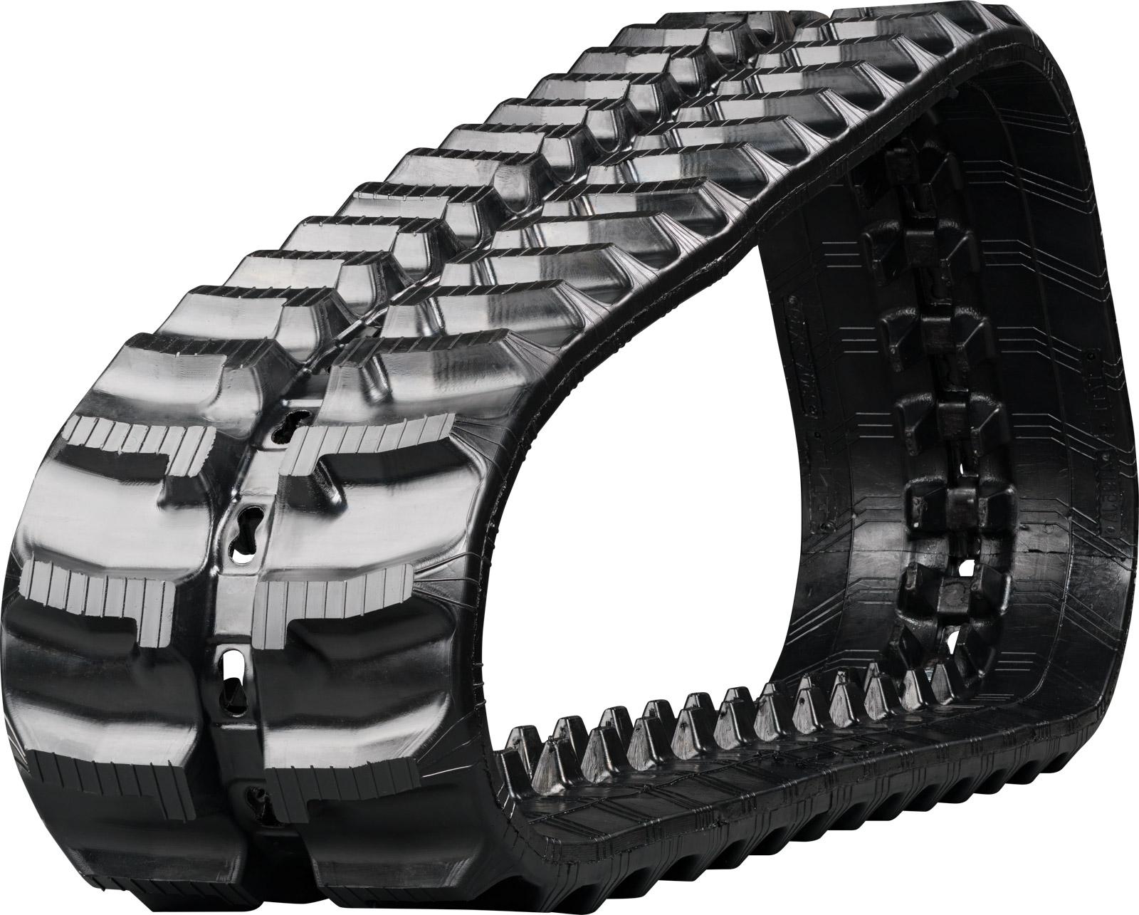 brokk 110 set of 2 8" standard duty dr pattern rubber tracks (200x72x36)