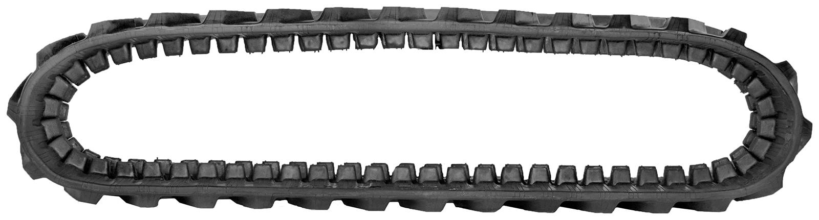 komatsu pc16r-3 set of 2 9" heavy duty mx tread rubber tracks (230x48x62)