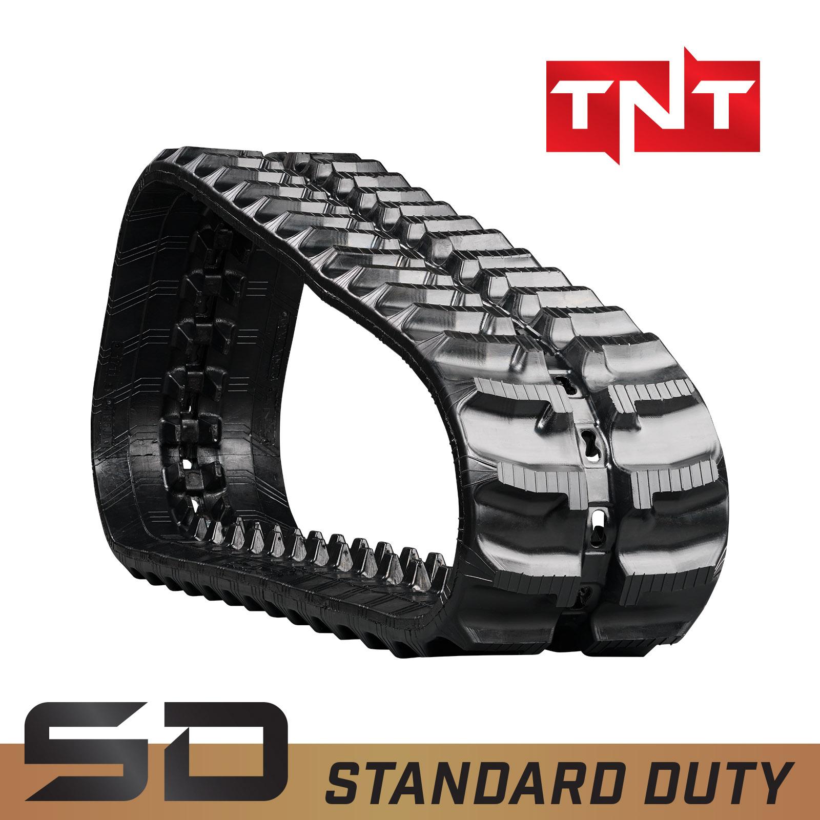 boxer 400 set of 2 9" standard duty c tread rubber tracks (230x72x39)