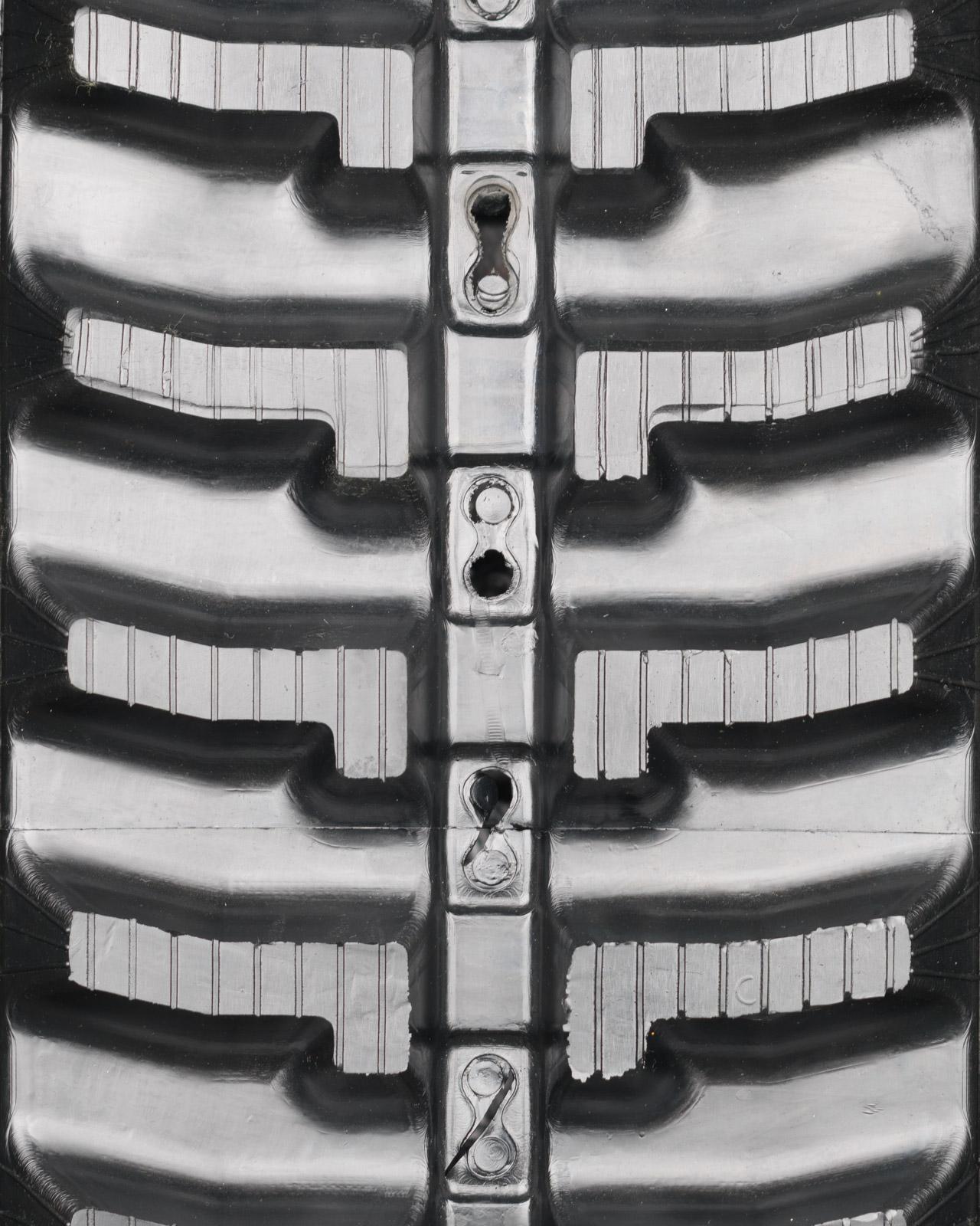 thomas ms25g set of 2 9" standard duty c tread rubber tracks (230x72x39)