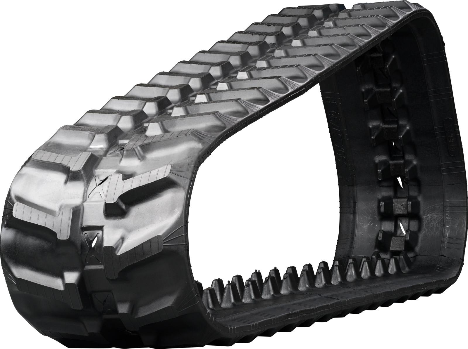 bobcat x119 set of 2 9" heavy duty mx tread rubber track (230x72x43)