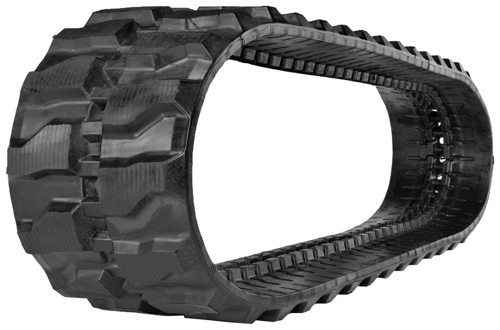 ditch witch sk750 set of 2 9" heavy duty mx tread rubber tracks (230x72kx44)