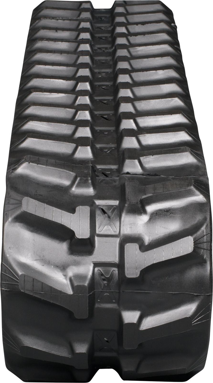 vermeer ctx100 set of 2 9" heavy duty mx tread rubber tracks (230x72kx45)