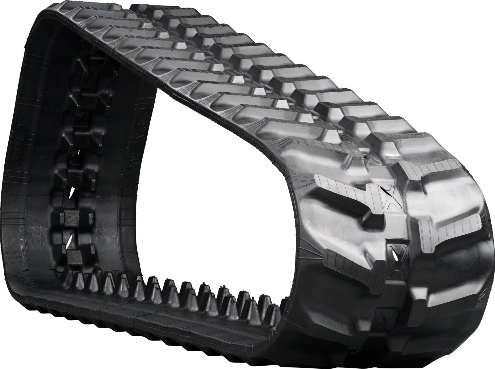 vermeer ctx160 set of 2 9" heavy duty mx tread rubber tracks (230x72kx45)