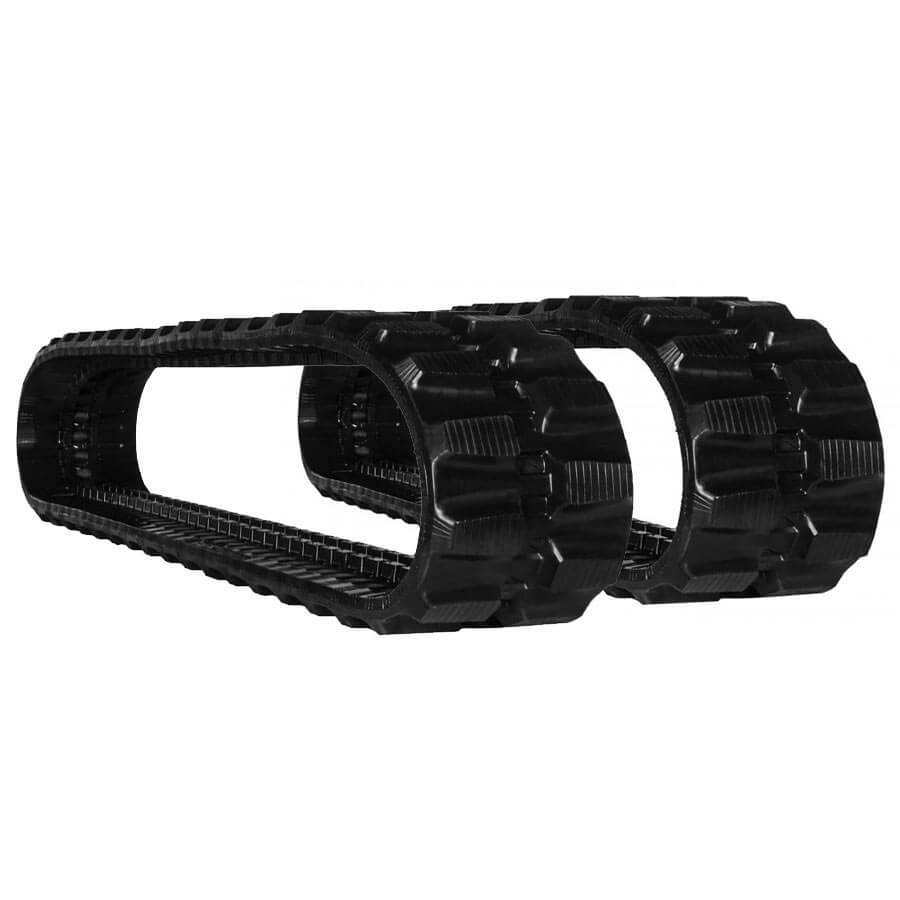 ihi is28g set of 2 12" heavy duty nd tread rubber tracks (300x52.5wx76)