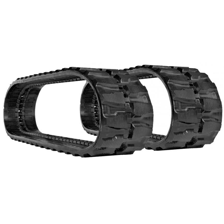 bobcat e41 set of 2 13" heavy duty bd tread rubber tracks (320x54x90)