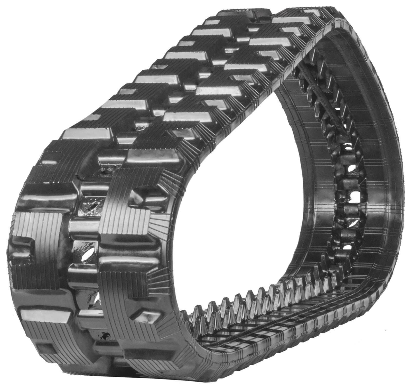 gehl rt135 set of 2 13" standard duty c tread rubber tracks (320x84bx46)