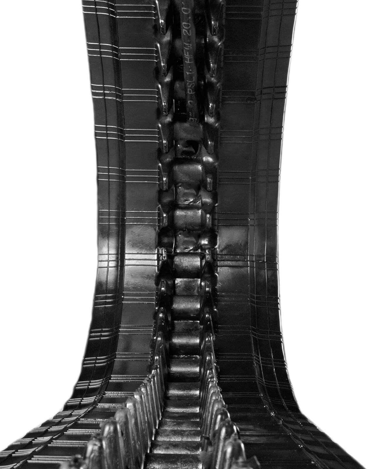 gehl rt135 set of 2 13" standard duty c tread rubber tracks (320x84bx46)