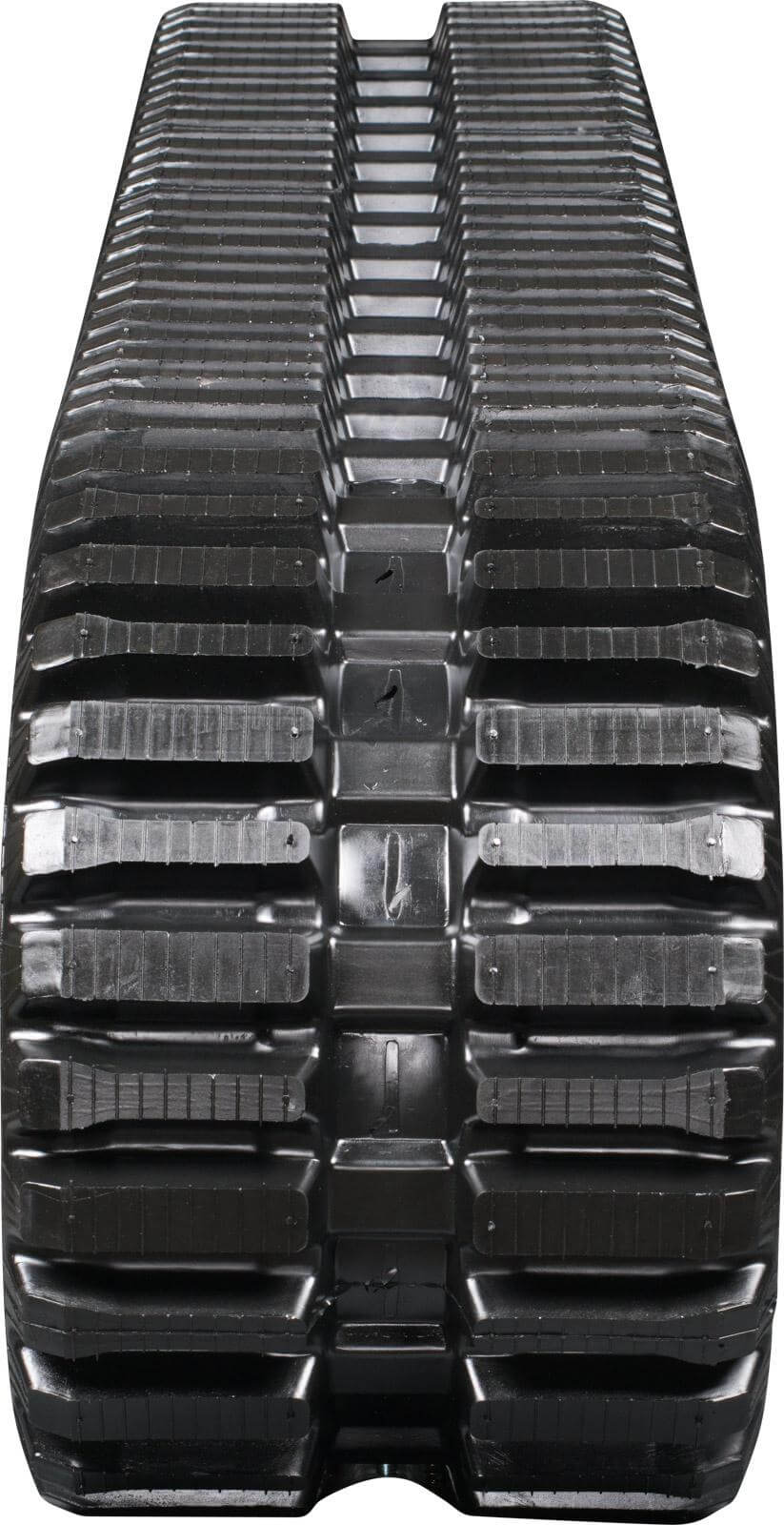 bobcat t180 set of 2 13" heavy duty multi-bar tread rubber tracks (320x86bx49)