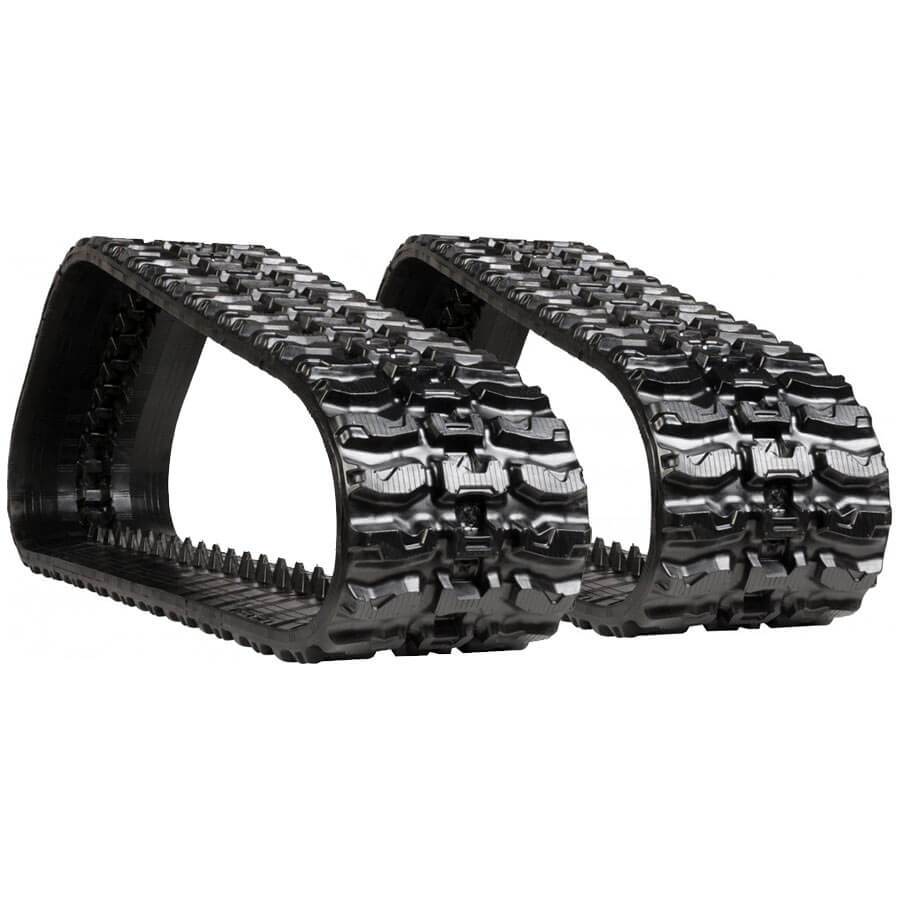 bobcat t550 set of 2 13" heavy duty xt tread rubber tracks (320x86x49)