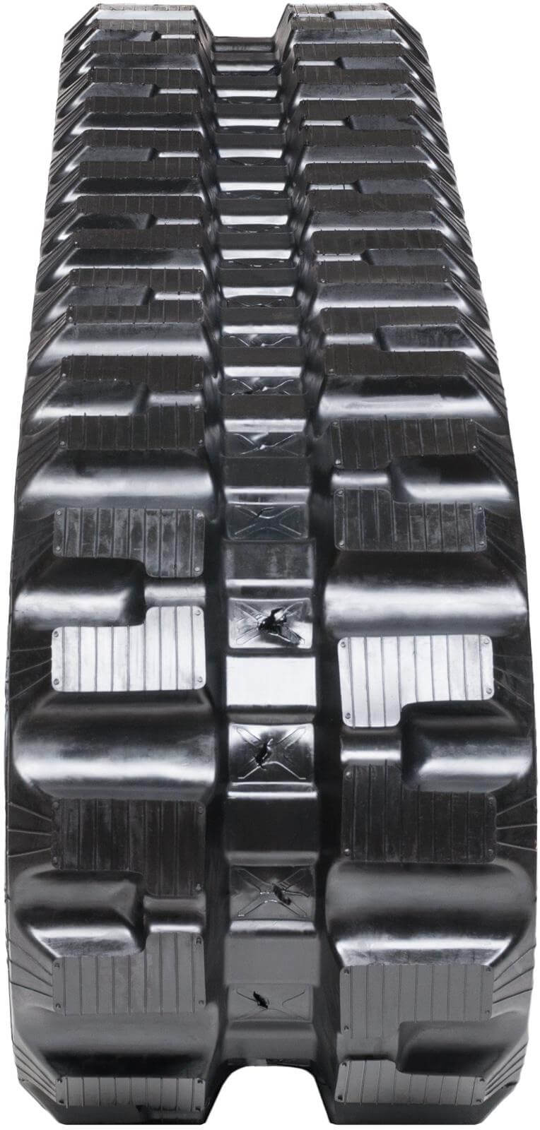 bobcat t590 set of 2 13" standard duty c tread rubber tracks (320x86bx49)