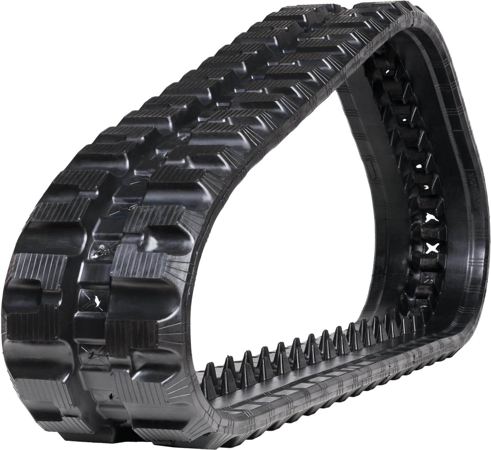 bobcat t590 set of 2 13" standard duty c tread rubber tracks (320x86bx49)